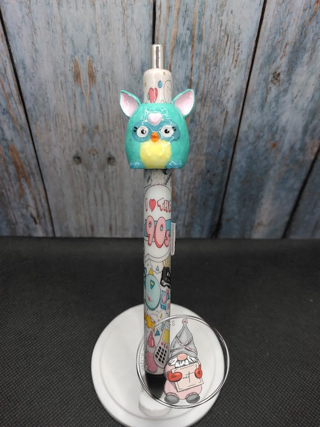 Teal Furby 90s InkJoy Gel Pen - Refillable