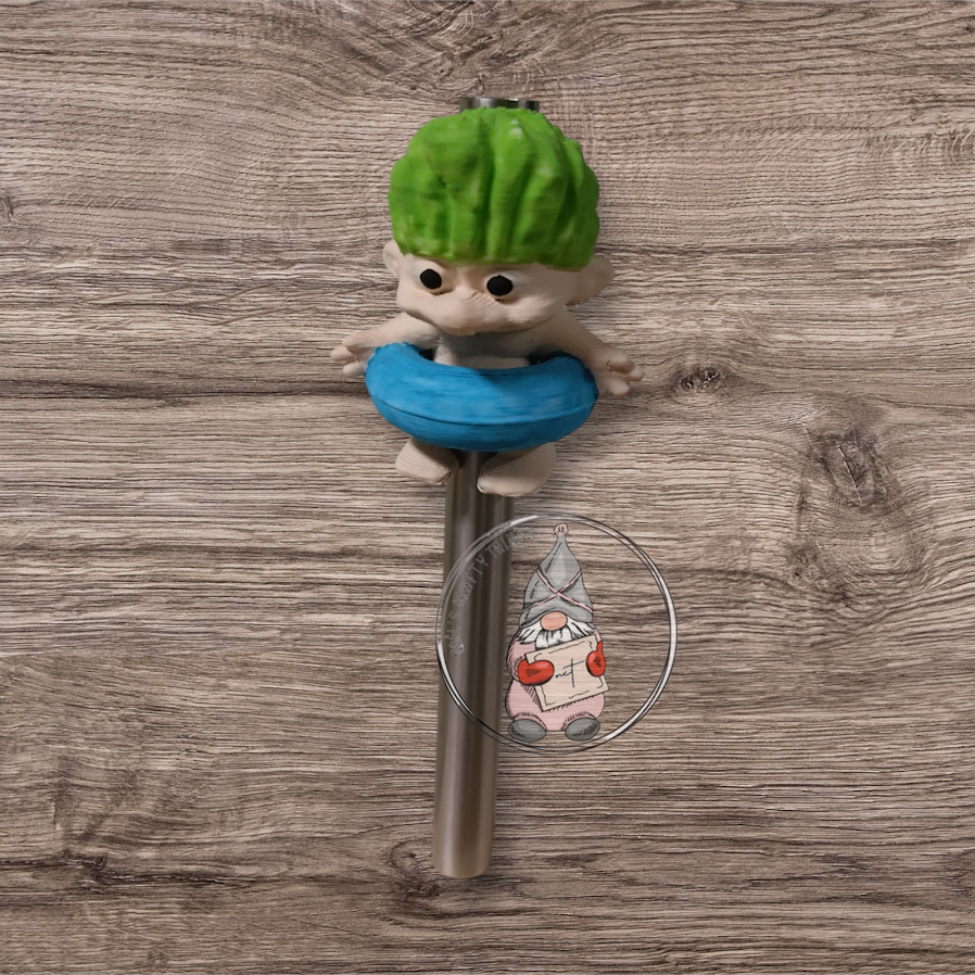 Troll w/ Floatie Pen Pal